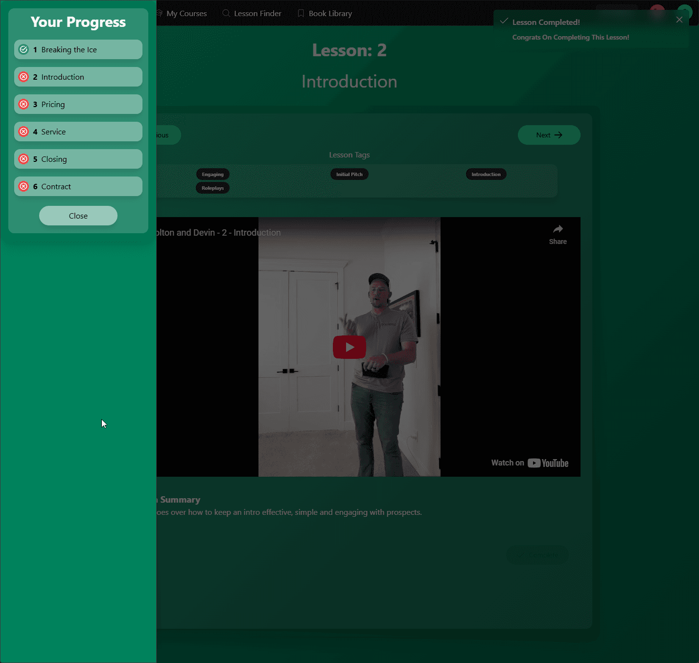 Shrike LMS screenshot 10