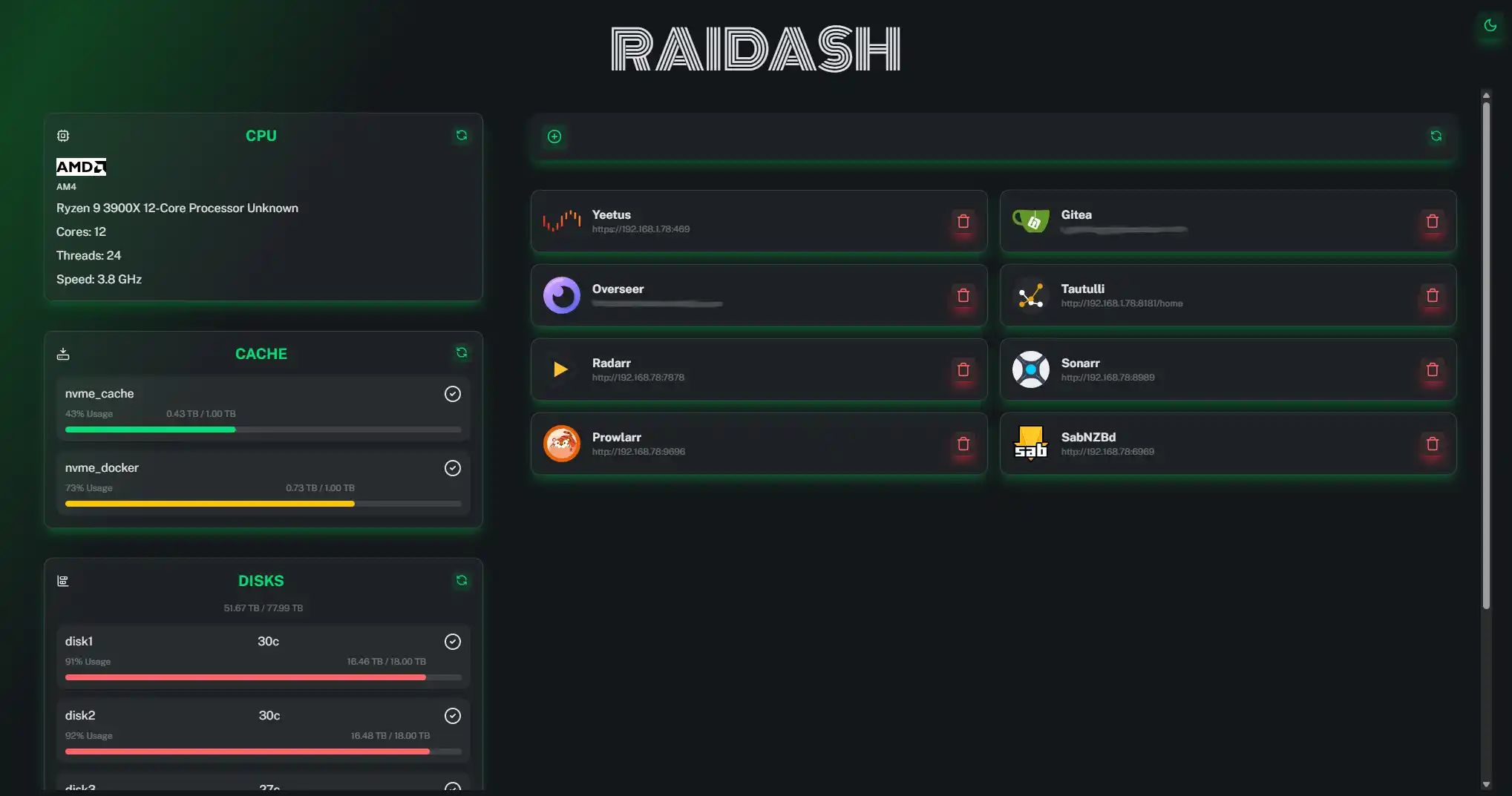 Raidash